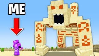 Minecraft, But Structures Are Bosses...