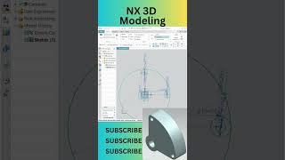 Siemens NX 3D Modeling #nxcad #siemensnx #nxtutorial #nx3dmodeling #ugnx