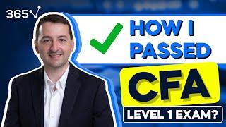 How I Passed the CFA Level 1 Exam (FREE Resources Included)
