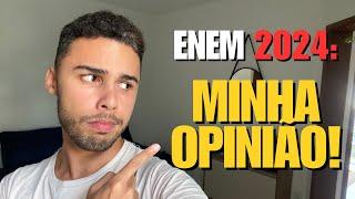 MEDVLOG no SEGUNDO DIA DO ENEM 2024 | O QUE ACHEI DA PROVA