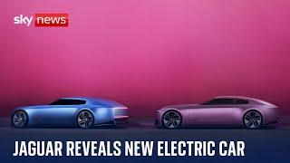 Jaguar boss defends rebrand after backlash - as new electric car revealed