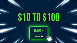 $10 to $100 CHALLENGE ON STAKE! (INSANE)