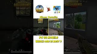 PUBG PC vs PUBG Mobile | Glass Comparison | #pubgmobile #pubgpc #viral #ytshorts #shorts