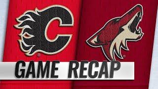 Flames net three SHGs in rout of Coyotes