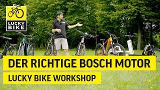 Einfach der richtige Bosch Motor | Bei Lucky Bike dein perfektes E-Bike finden