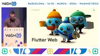 Flutter, Dart, and WASM: Shipping a new model for Web applications by Kevin Moore @ Wasm I/O 2024