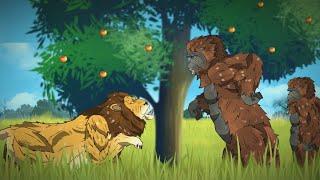 GIGANTOPITHECUS VS CAVE LION