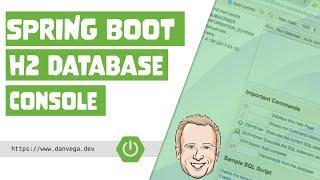 Spring Boot H2 Database Console