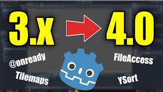 8 Changes in Godot 4.0 in under 5 minutes
