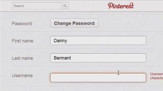 How To Edit Your Pinterest Username