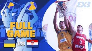 Ukraine  vs Croatia  | Men | Full Game | FIBA 3x3 Europe Cup Qualifier 2023