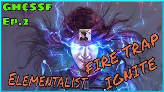 gHCSSF Fire Trap Elementalist Build Diary Ep.2 [PoE 3.17 Archnemesis]