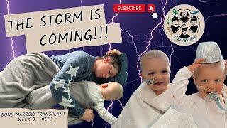 THE POST BONE MARROW TRANSPLANT STORM IS COMING!! - TED'S BATTLE AGAINST CANCER (LEUKAEMIA)! - #EP5