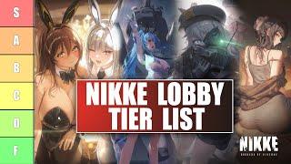 RANKING EVERY NIKKE LOBBY! | Goddess of Victory: Nikke Tier List | Fan Parody