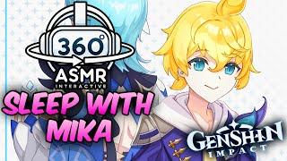 Sleep With Mika~ [360º VR ASMR] | Genshin Impact (4K)