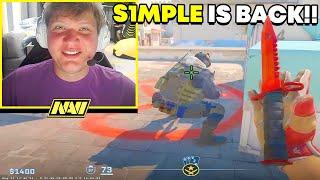 "I NEED TO TRAIN MORE!!" - S1MPLE IS BACK AND PLAYS FACEIT VS STREAM SNIPERS!! (ENG SUBS) | CS2