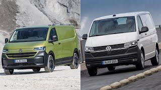 2025 Volkswagen Transporter New vs Old VW T6.1