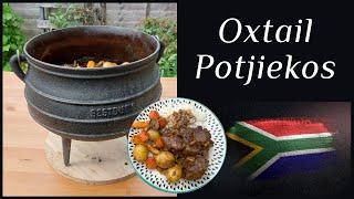 How To Cook Oxtail Potjiekos - Beef Potjie - South African Food  #potjiekos #potjie #braai #oxtails