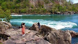 NIAGARA RIVER WHIRLPOOL || GORGE HIKING TRAILS || Abwell Channel