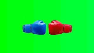 Boxing gloves green screen effect | download