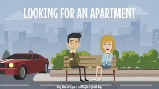 Looking for an Apartment  |  Daily English Conversation  | Learn English Hamza's Classroom