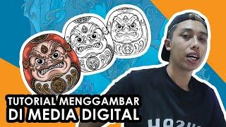 Tutorial menggambar di media digital