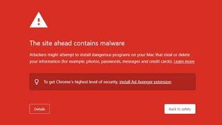 Windows/Chrome update virus
