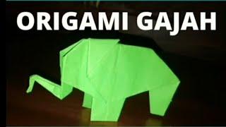 cara membuat origami gajah #origamigajah #origamielephant #origami #tutorialsorigami #easyorigami