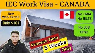 CANADA Work Permit 2023 Without IELTS and Job Offer | IEC Canada Application Process in Urdu / Hindi