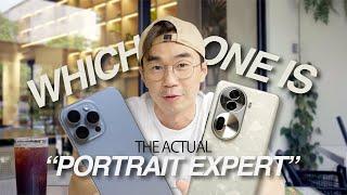 WHICH ONE IS THE ACTUAL PORTRAIT EXPERT? Oppo Reno 11 Pro 5G VS iPhone 15 Pro Max!