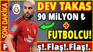 GALATASARAY'DA DEV TAKAS! 90 MİLYON ARTI FUTBOLCU...