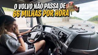 A VELOCIDADE DO CAMINHÃO TRAVOU , E AGORA?