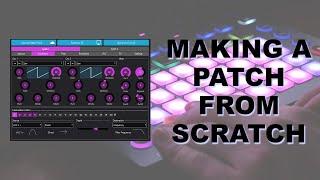 Novation Circuit - Tutorial - Making a synth patch from scratch in Components