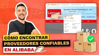 COMO ENCONTRAR PROVEEDORES CONFIABLES en ALIBABA | TUTORIAL COMPLETO 2024 