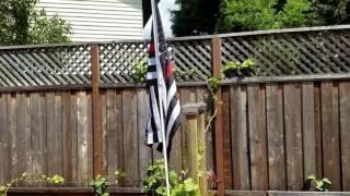 Thin red line flag