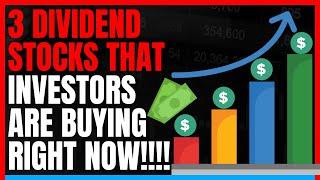 Best Dividend Stocks To Buy Now: Top 3 Dividend Stocks to Buy and Hold for Long-Term Wealth!