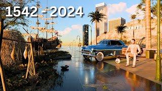 Evolution of LOS ANGELES 1542-2024 | 3D