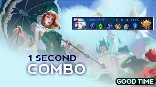 Ultimate Burst. Enemy Dies in Just a Second | MOBILE LEGENDS KAGURA GAMEPLAY 2021