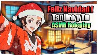 Feliz Navidad - Los cazadores de demonios te traen un regalo ! ️ ASMR Roleplay  Tanjiro 02