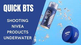 Quick 30 seconds NIVEA Underwater Product Photography BTS