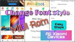 How to Change Font in All Xiaomi Devices | No Root | Easy Steps