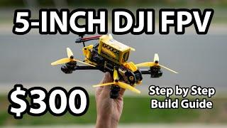 How to build a 5-Inch FPV Drone with DJI O3 for $300 (Step-by-step build guide)