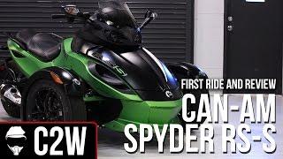 2012 Can-Am Spyder RS-S - First Ride and Review
