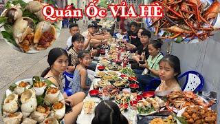 Quán ỐC Nga VỈA HÈ Ở Sài Gòn Ngon Quá Ngon (29)| LuuLinh TV