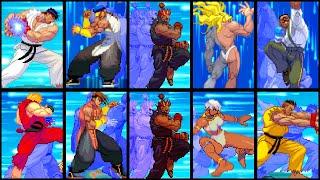 Street Fighter III 2nd Impact: Giant Attack - All Super Moves