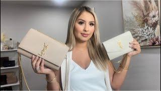 YSL Kate vs YSL Uptown Wallet on Chain + What’s in my bag?