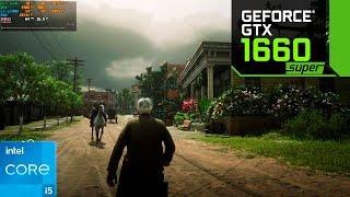 Red Dead Redemption 2 : GTX 1660 SUPER + i5-12400F : 1080p + FSR 2.0