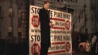 Senator Bob Hedlund-STOP THE PIKE HIKE RALLY-