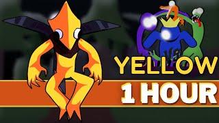 YELLER - FNF 1 HOUR SONG Perfect Loop (VS Yellow I Roblox Rainbow Friends Chapter 2)