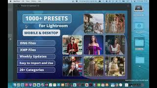 Presets for Lightroom LR Mac App Store Basic Overview